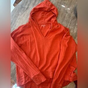 LOFT Brick Red Sweatshirt